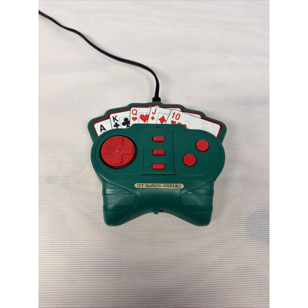 Vintage Handheld Retro UNTESTED TV Casino System Techno Source 2004 Controller